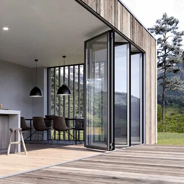 Aluminum double tempered glass folding door 4 Aluminum-folding-door-20220410165-(1)