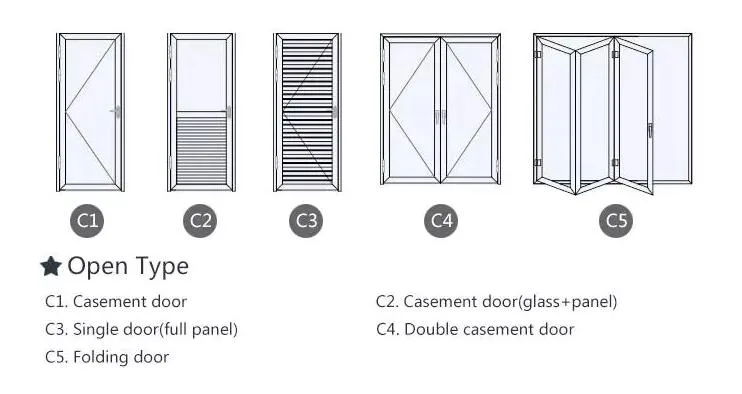 TONGDA DESIGNS FOR WINDOWS AND DOORS FROM CHINA