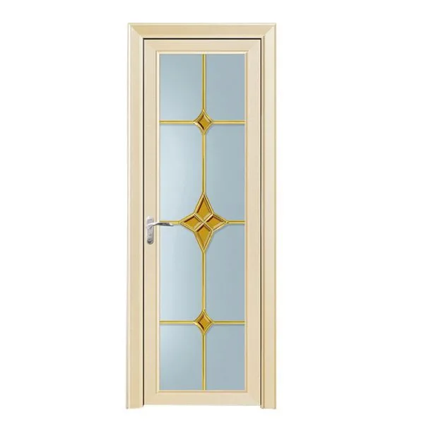 Aluminum casement bathroom door