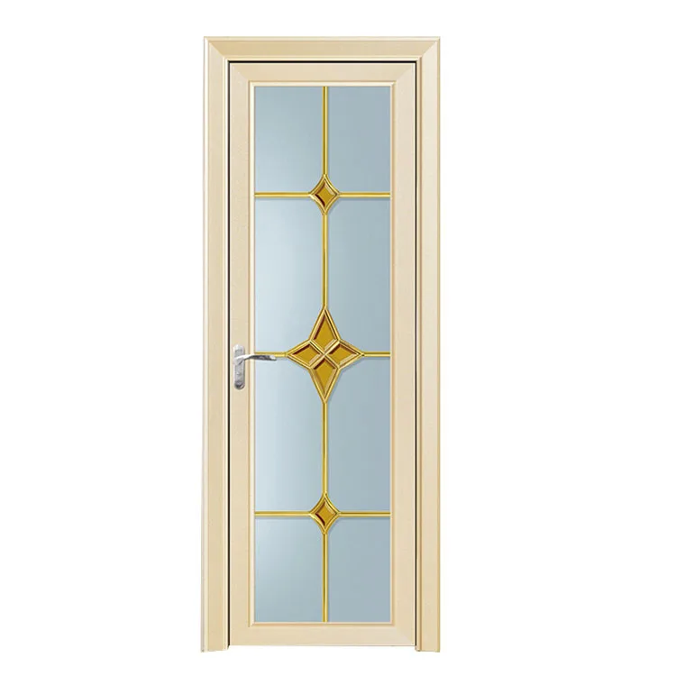 Aluminum casement bathroom door