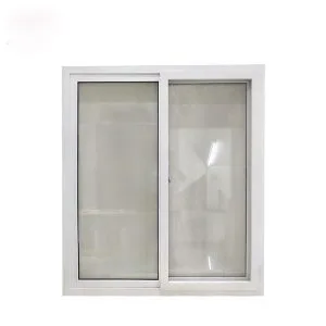 TONGDA modern PVC small sliding windows impact uPVC windows