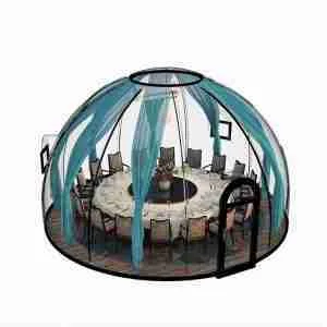 Aluminum Fiberglass Glass Dome Houses